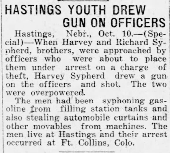 Clipping from The Beatrice Daily Express